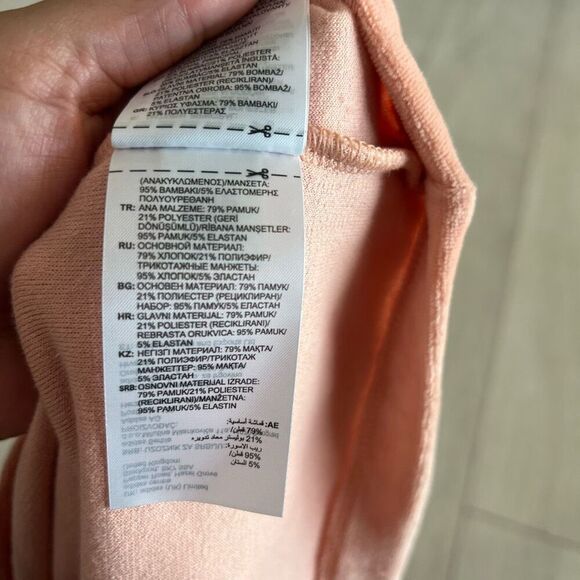 Adidas Velour Scoop Neck Crop Sweatshirt size S - Picture 7 of 7